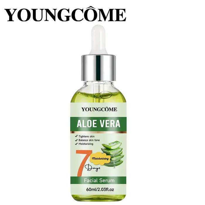 Sérum visage ALOE VERA - Formule raffermissante, hydratante et apaisante pour la peau | Complexion d'équilibre | Essence hydratante naturelle