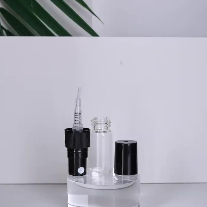Sous-bouteille de parfum en verre transparent de 2ml