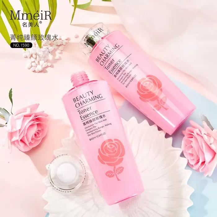 450ml eau de Rose eau adoucissante Toner d'eau