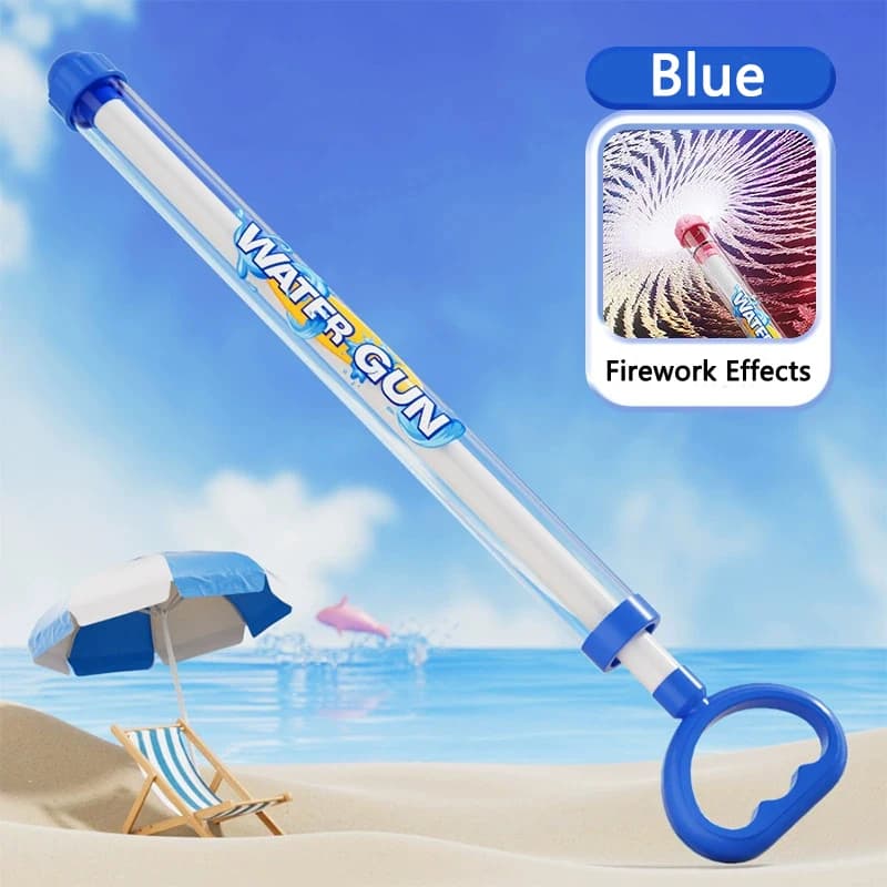 Nouveau Pistolet à Eau Lanceur de Jet d'Eau Extensible 2026 pour Piscine, Plage, Fête en Jardin, Bat