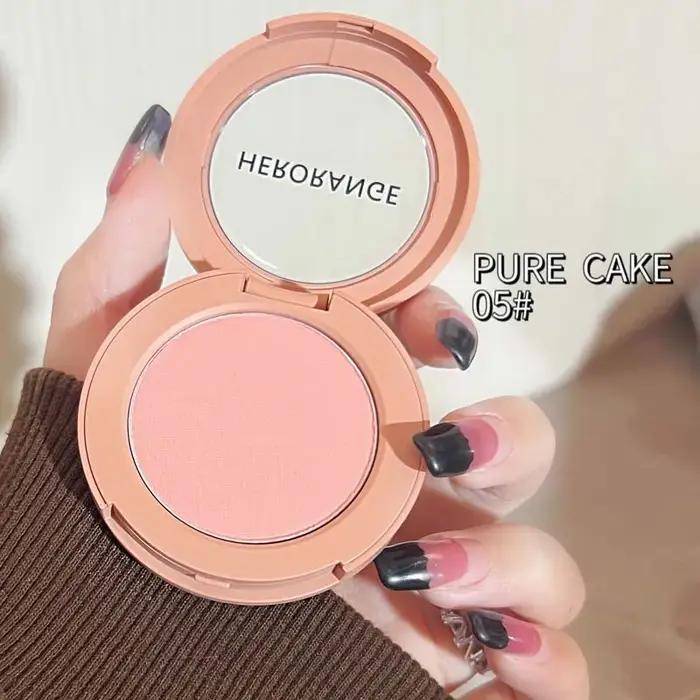HERORANGE Monokrom Serbuk Blush Waterproof