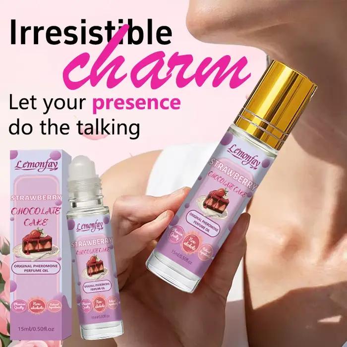Huile de parfum aux phéromones au chocolat et aux fraises Lemonfay