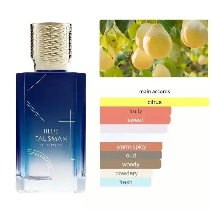Duo de Parfums Exquis de Qualité Supérieure Blue Talisman et Fleur Narcotique pour Toutes les Occasions Unisexes