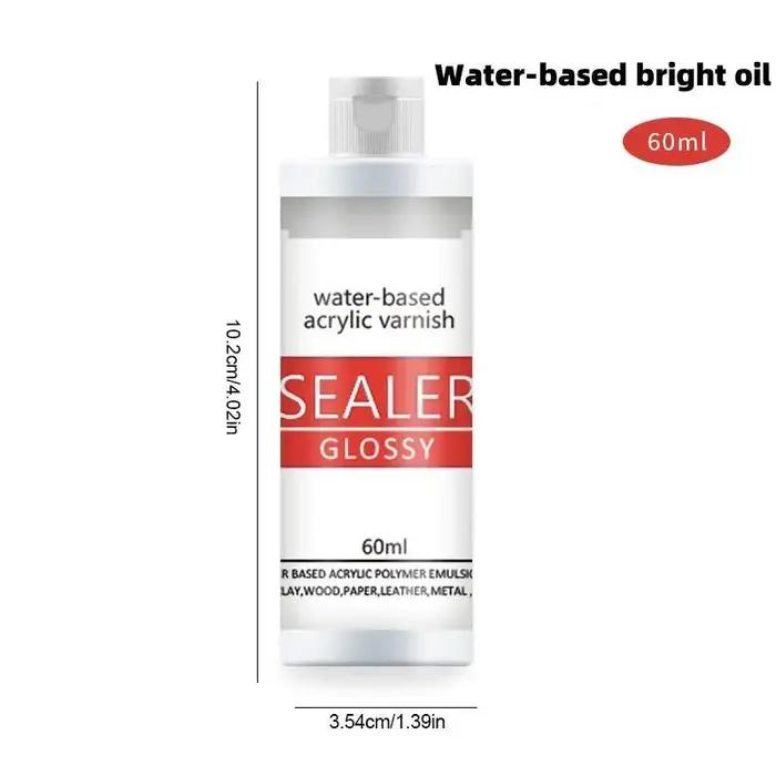 Vernis acrylique à base d'eau