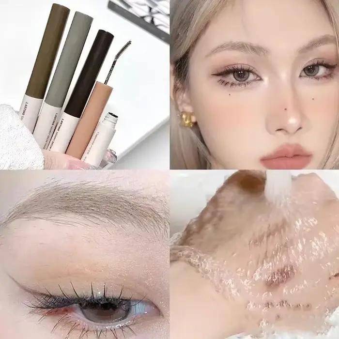 Ensemble de teinte de Gel de teinture pour rehausseur de sourcils naturel, imperméable, longue durée, séchage rapide, tatouage, crème teintée, maquillage cosmétique