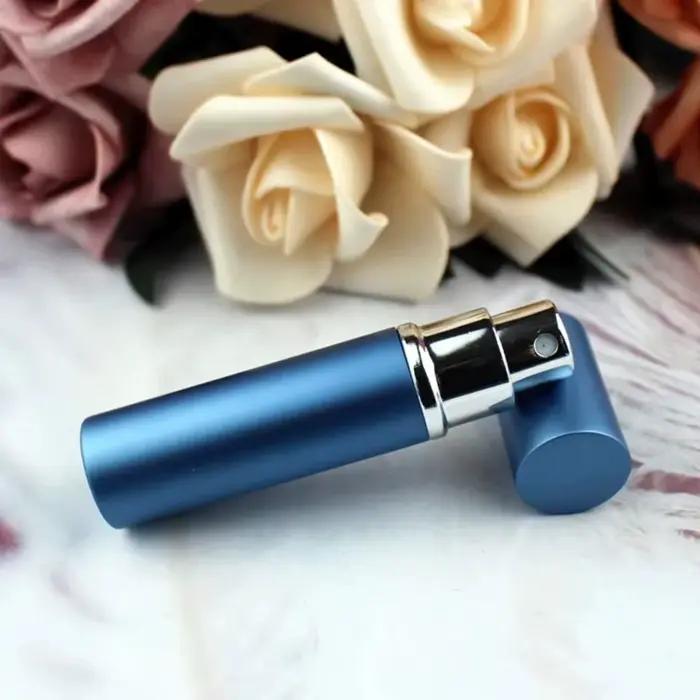 AfricPerfume-Bouteille en verre portable en aluminium