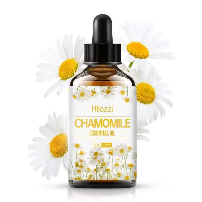 L'huile essentielle de camomille peut être utilisée pour les soins de la peau, le bain et le visage