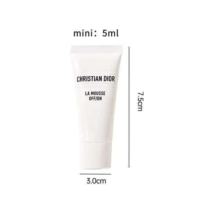 Christian Dior La Mousse Nettoyant Moussant Lys Blanc Niacinamide Moussant 5ml Format Mini Voyage Raffinant Adoucissant Apaisant