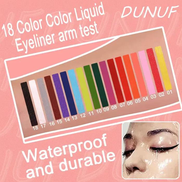 Eyeliner liquide coloré gris ciment