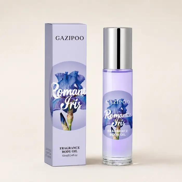 Huile de phéromone Iris Romantique 10ml - Huile parfumée florale douce et subtile, Eau de Toilette originale pour voyage ou rendez-vous, utilisation en salle de bain
