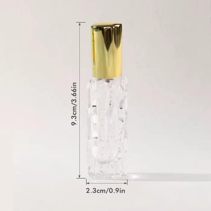 Mini bouteilles de pulvérisation de parfum de 10ml, 2 pièces, liquide de voyage Portable, contenant un atomiseur, livrer un entonnoir de parfum