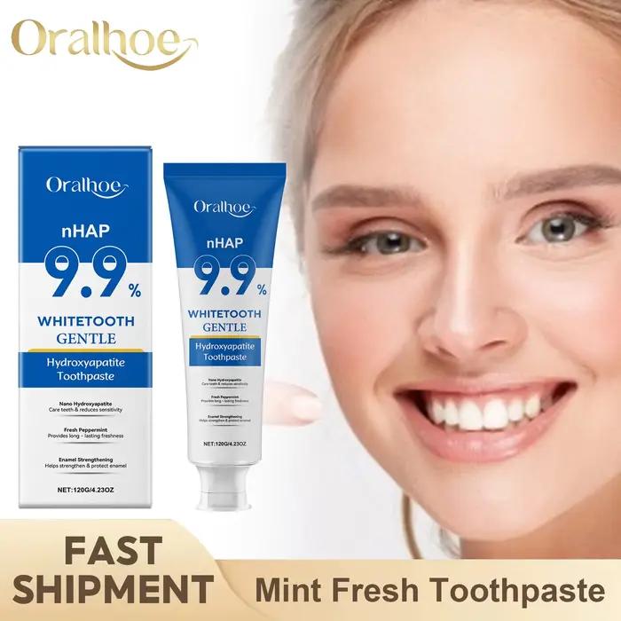 Dentifrice hydroxypatite en émail