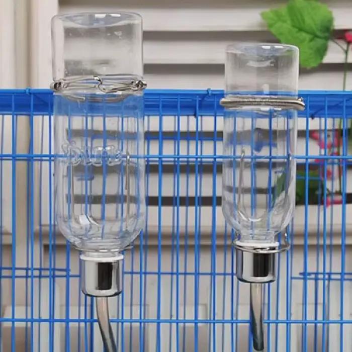 Bouteilles d'eau de 350ML pour lapin furet petit oiseau cochons d'inde Rats Hamster Cage suspendu mangeoire liquide pour petits animaux chiot