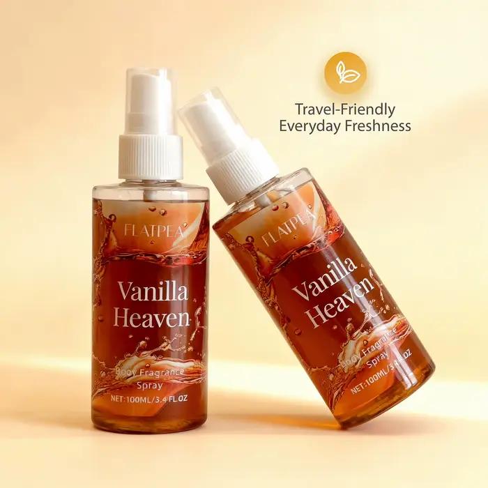 Spray de parfum alimentaire Portable au caramel et vanille, 100ml, désodorisant, cadeau recommandé, noël, 1 pièce