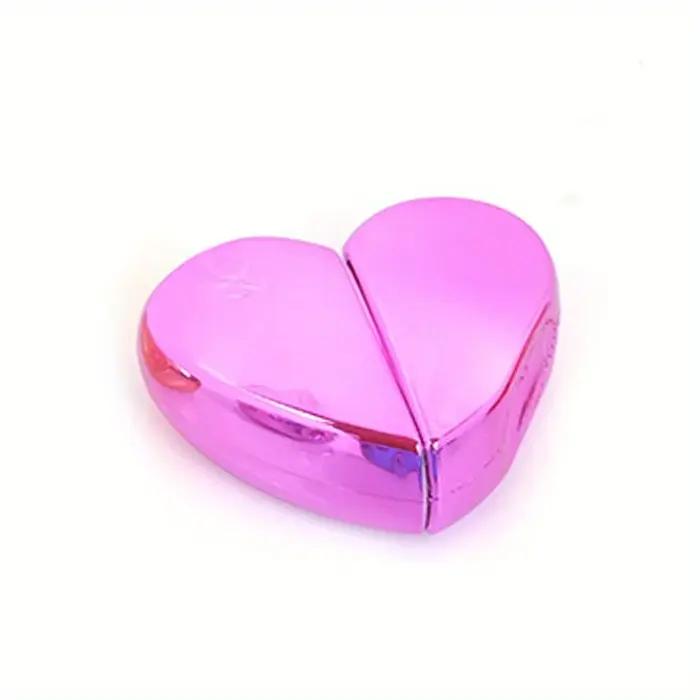 1pc 25ML voyage bouteille de parfum en forme de coeur Portable cosmétiques bouteille en verre vaporisateur bouteille en verre bouteille vide
