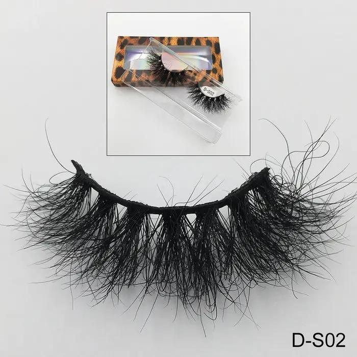 RED SIREN – Faux-cils 3D en vison réutilisables