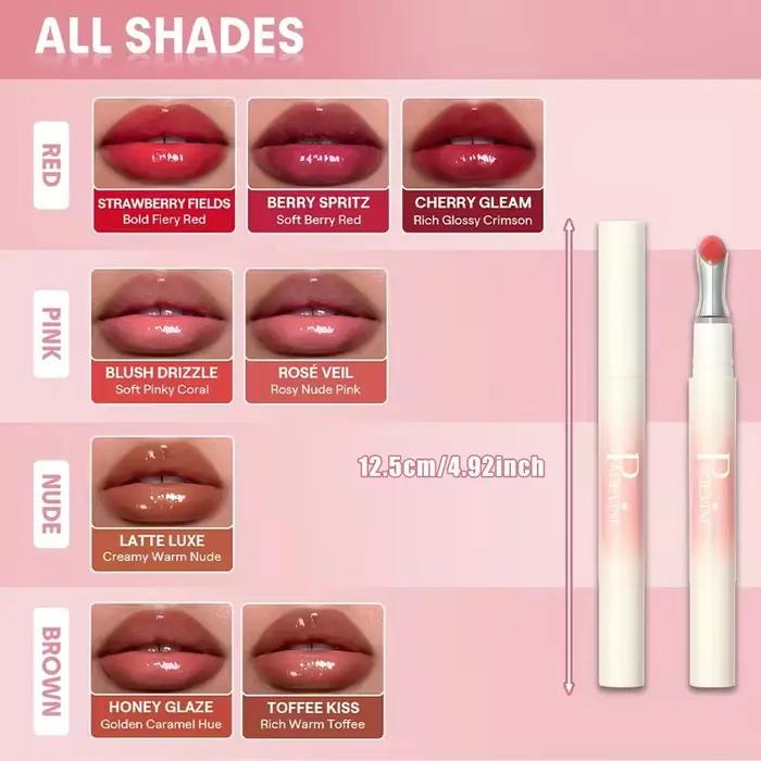 Rouge à lèvres aqueux, vernis à lèvres longue durée
