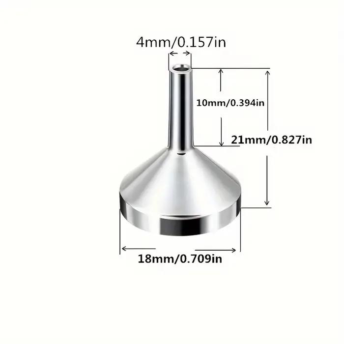 Entonnoir de bouteille de parfum rechargeable