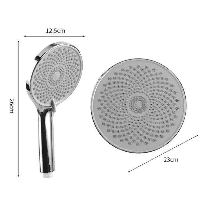 Pommeau de douche à main, réglage Boost à 3 vitesses, grand Volume d'eau, salle de bain à domicile, ensemble de douche universel