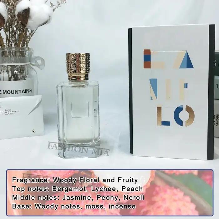 100 ml marque de luxe thEnchantment de fleur de talisman de protection bleue unisexe longue durée Woody Floral phéromone parfum de Cologne