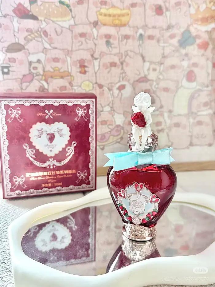 La fleur connaît la Collection de perles de coquille parfum maquillage fruits pamplemousse