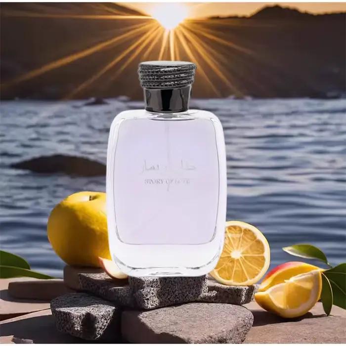 Marque arabe unisexe parfum durable musc flirt phéromone hommes Eau De Toilette citron frais agrumes femmes charme parfum 100ml