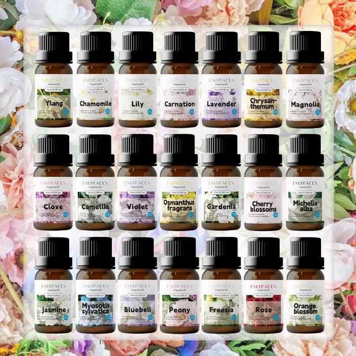 Huile essentielle de violette 10 ml, naturelle, à base de plantes, pour la relaxation et le soulagement du stress, huile de massage corporel, parfum de fleurs, cadeaux