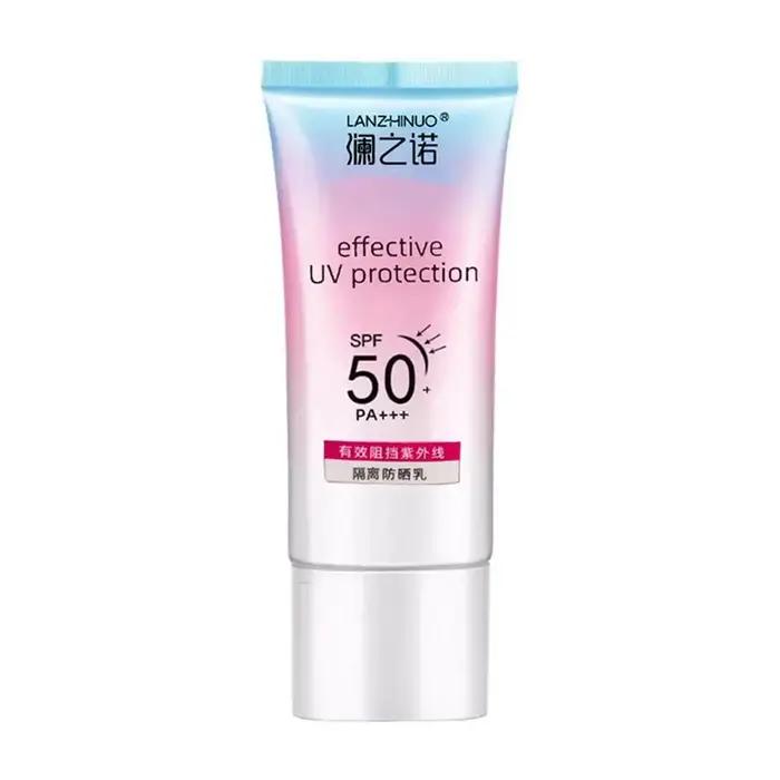 Crème solaire à large spectre SPF 50+ Isolation UV
