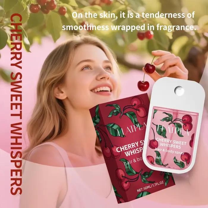Spray corporel parfumé à la cerise pour femmes