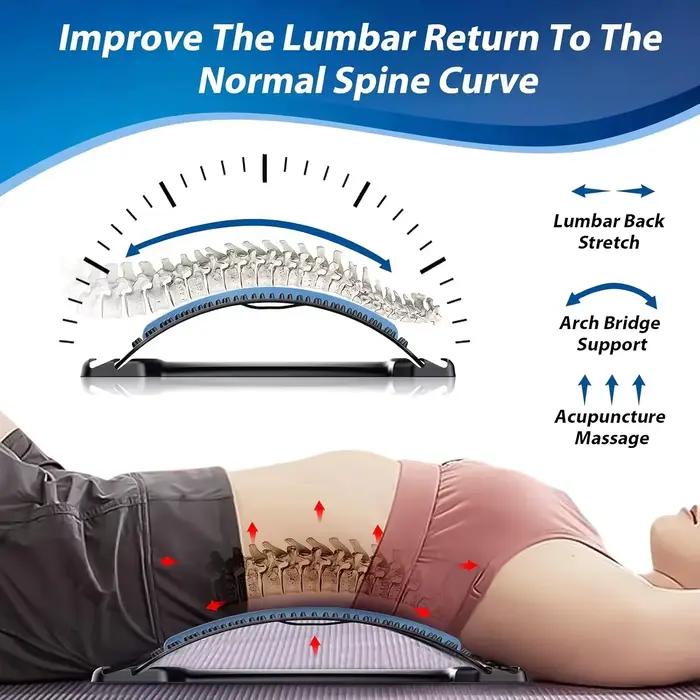 Masseur pour la taille et le dos, traitement de relaxation musculaire, soulagement de la douleur, tapis de massage professionnel, outil de massage, beauté et santé