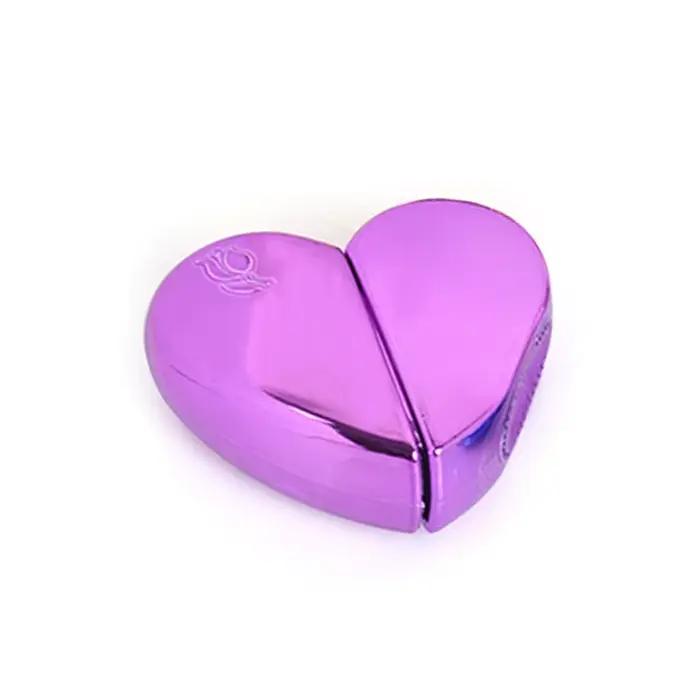 1pc 25ML voyage bouteille de parfum en forme de coeur Portable cosmétiques bouteille en verre vaporisateur bouteille en verre bouteille vide