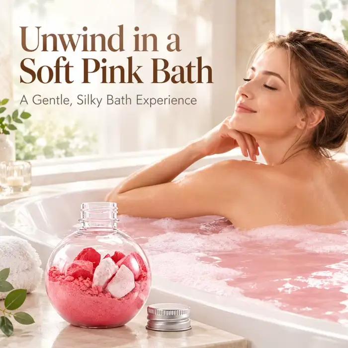 Sels de bain magiques à la pastèque, aromathérapie rafraîchissante, bain revitalisant, amélioration