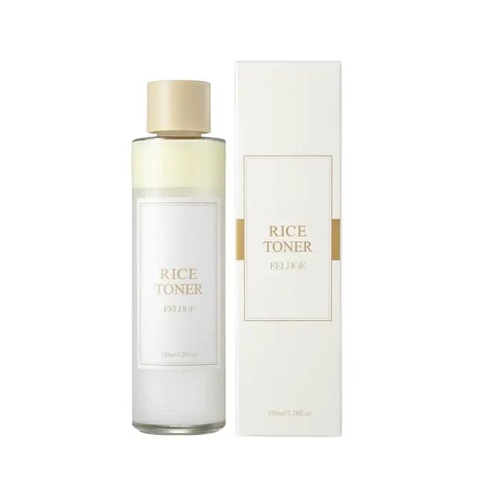 Toner pour le visage à l'eau de riz, Essence hydratante en profondeur, réparatrice, barrière cutanée