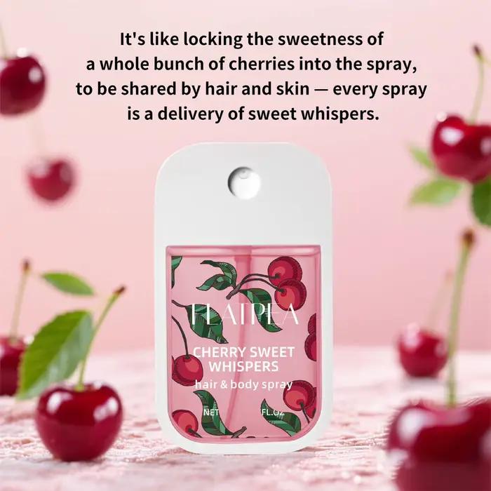 Spray corporel parfumé à la cerise pour femmes