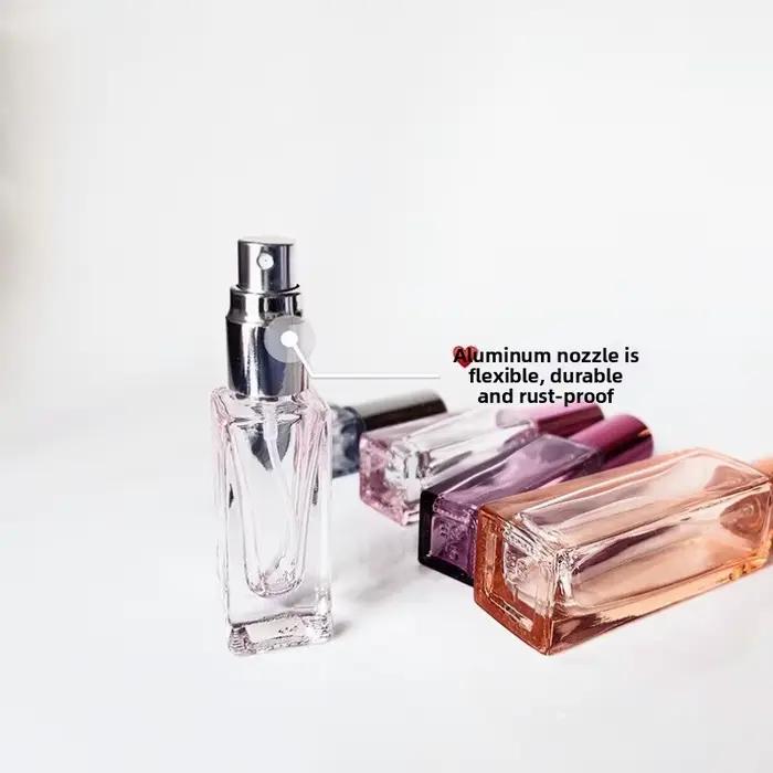 Flacon pulvérisateur de parfum de haute qualité, vide, en verre, atomiseur de parfum, flacon cosmétique de voyage, flacons d'échantillon rechargeables, Mini, 5ml, 6 pièces