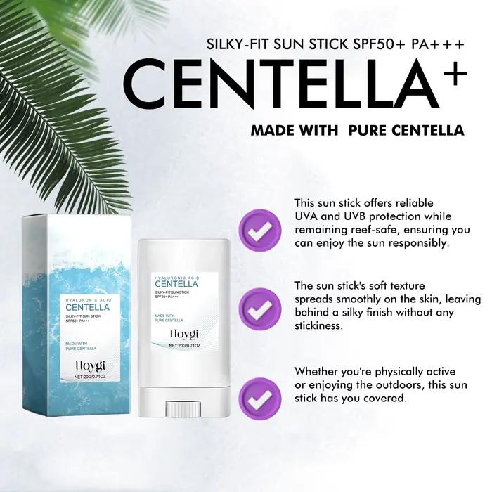 Stick solaire SPF46 – Acide hyaluronique hydratant