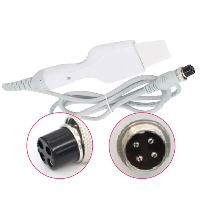 Accessoires de Machine de beauté du visage à l'hydrogène et à l'oxygène, épurateur de peau ultrasonique, nettoyeur de pores, Lifting du visage, remplacement de la sonde propre