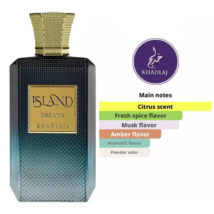 Parfum de parfum d'agrumes de rêve d'île