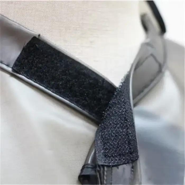 Cape de coupe de cheveux imperméable PVC pour coiffeurs et amateurs à domicile transformations capillaires sans soucis de taches