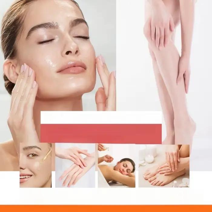 Huile de massage pour le corps aloe vera revitalisante hydratante pour tous les types de peau occasions spéciales soins de la peau bien-être quotidien
