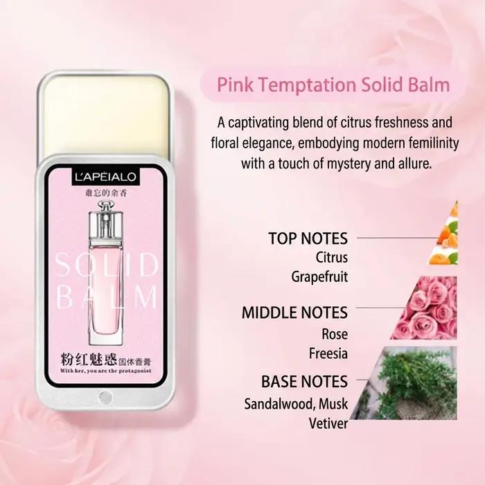 Baume de parfum solide – Parfum floral et fruité frais