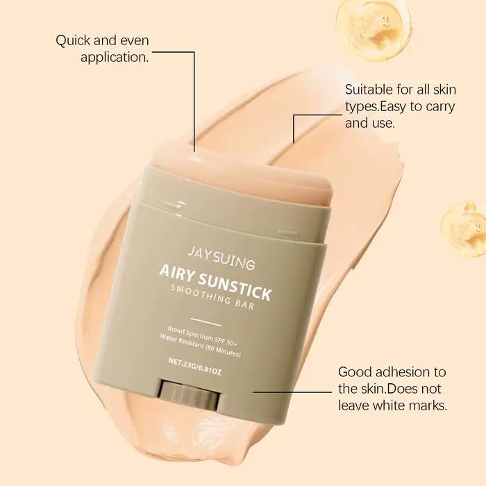 Stick Crème Visage Hydratant et Protecteur Solaire Corps SPF 50+ Fini Mat