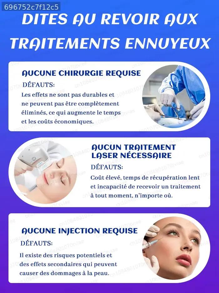 La peau est ferme, sans ridules, et jeune et rayonnante.
