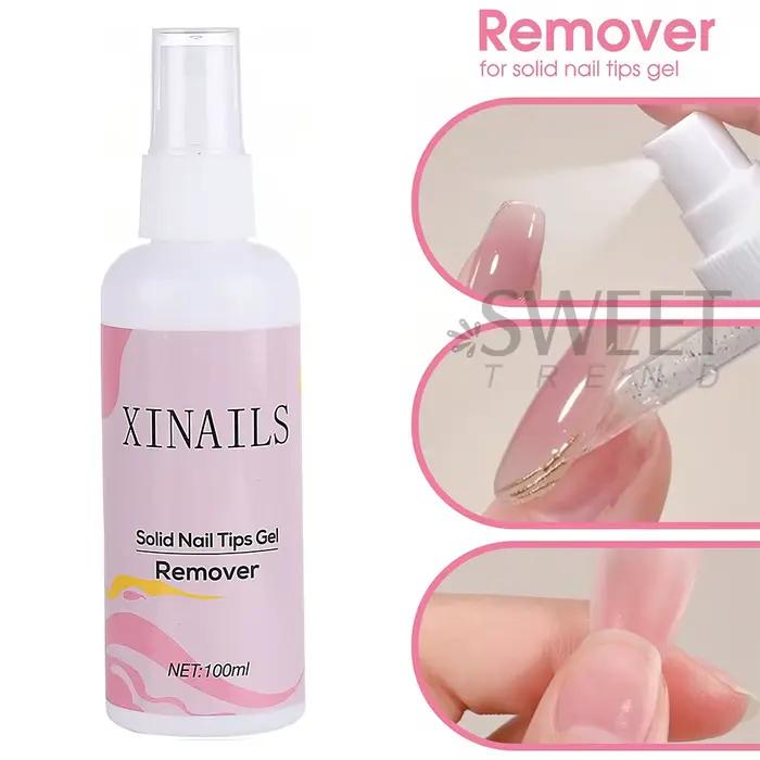 100ml faux ongles conseils adhésifs solides Gel dissolvant ongles liquide facile à adoucir dissolvan