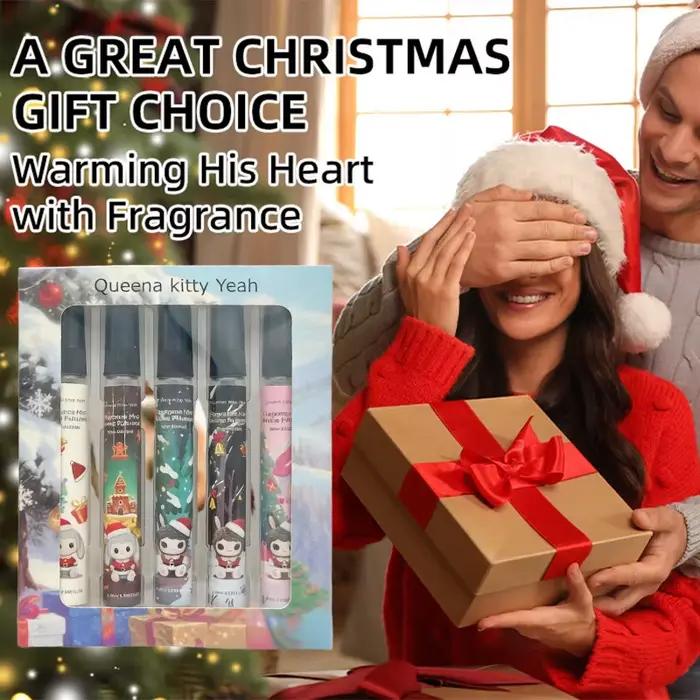Parfum unisexe de noël en édition limitée, sans alcool, vanille florale fruitée, parfum léger frais et durable, vaporisateur de parfum charmant