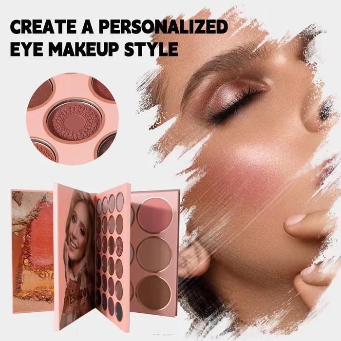 Palette de maquillage professionnelle 54 couleurs