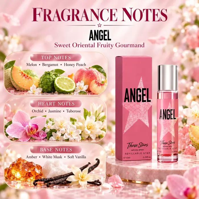 Huile de parfum en roll-on 10 ml, parfum fruité et gourmand, longue tenue, parfum de poche portable, cadeau pour femmes