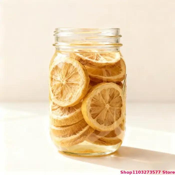 Tranches de citron naturelles préservables, 100g-200g, tranches d'orange, artisanat de fête à domicile, bougies à bricoler soi-même, fabrication de décorations en résine