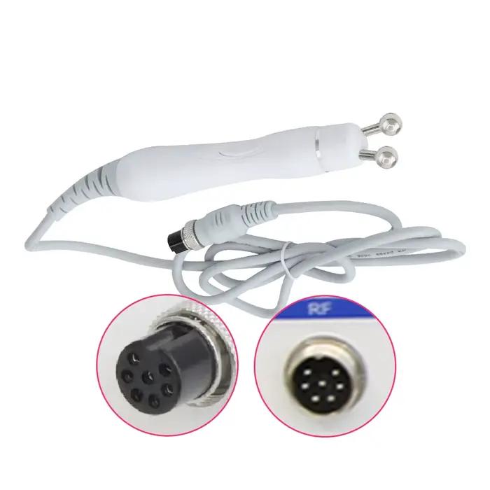 Accessoires de Machine de beauté du visage à l'hydrogène et à l'oxygène, épurateur de peau ultrasonique, nettoyeur de pores, Lifting du visage, remplacement de la sonde propre