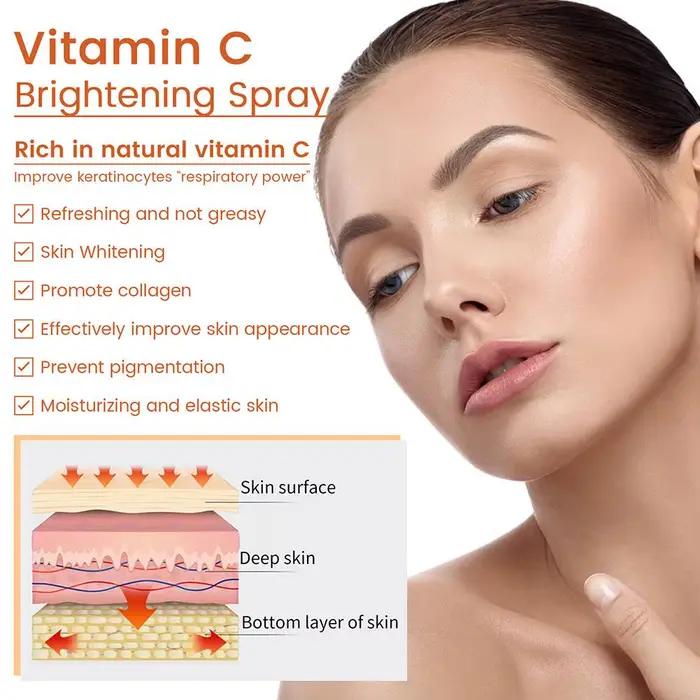 Brume hydratante à la vitamine C
